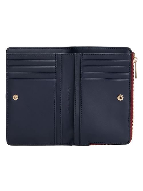 Portafoglio rosso in similpelle Tommy Hilfiger | AW0AW17752VLP